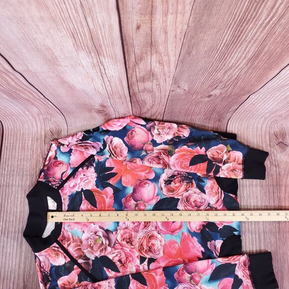 Lululemon Om Me Home Jacket Womens Size 12 Secret Garden Black Luon Athleisure - Picture 15 of 15